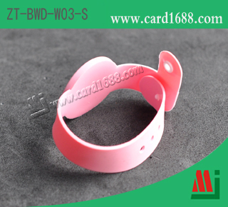 低频/高频软PVC手腕带 (产品型号: ZT-BWD-W03-S, 小孩子使用)