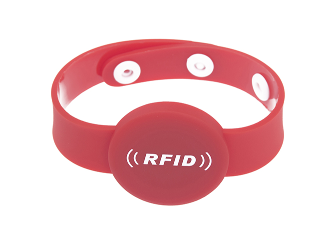 RFID PVC软胶腕带(一次性扣)