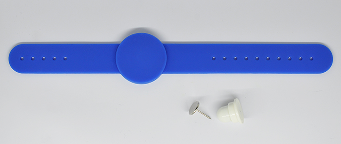 RFID硅胶腕带(防拆扣)