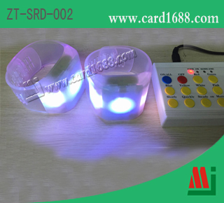 RFID+LED闪灯腕带:ZT-SRD-002
