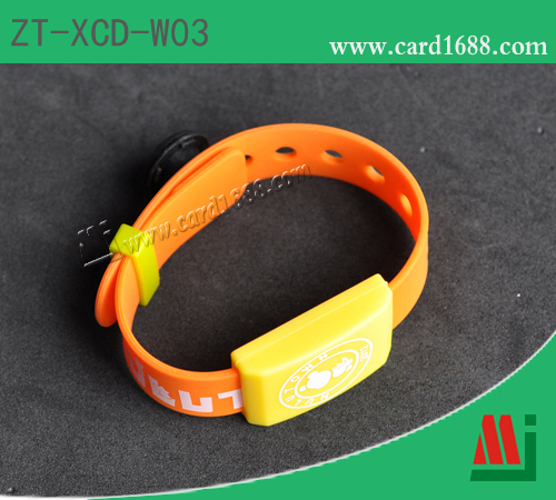 低频/高频硅胶手腕带 (产品型号: ZT-XCD-W03)