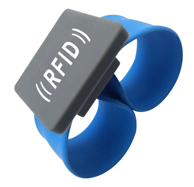 RFID拍拍型硅胶腕带